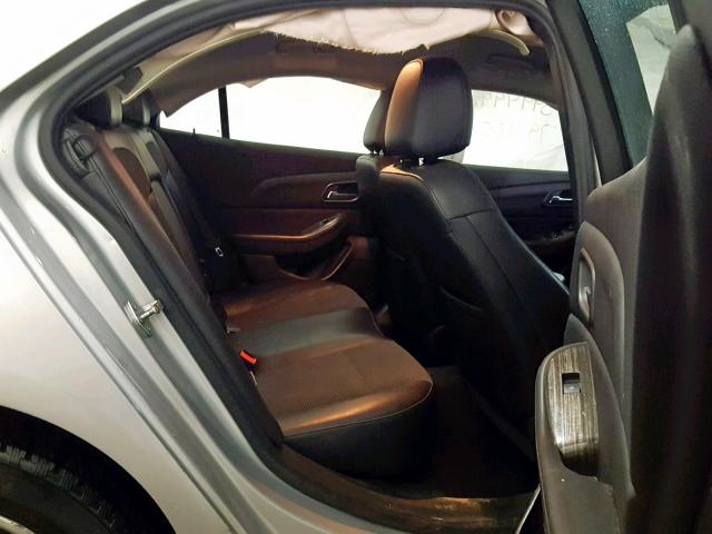 1G11C5SL1EF154309 - 2014 CHEVROLET MALIBU 1LT ვერცხლისფერი ფოტო 6