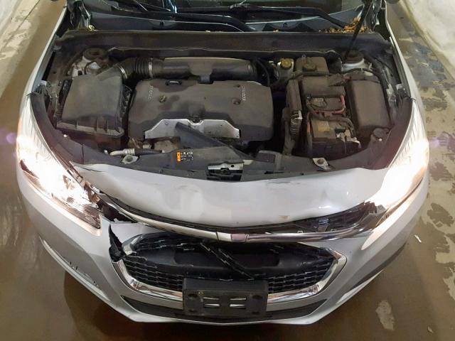 1G11C5SL1EF154309 - 2014 CHEVROLET MALIBU 1LT ვერცხლისფერი ფოტო 7