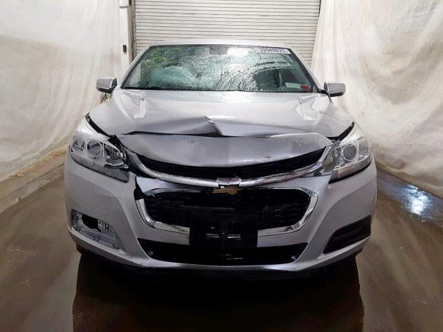 1G11C5SL1EF154309 - 2014 CHEVROLET MALIBU 1LT ვერცხლისფერი ფოტო 9