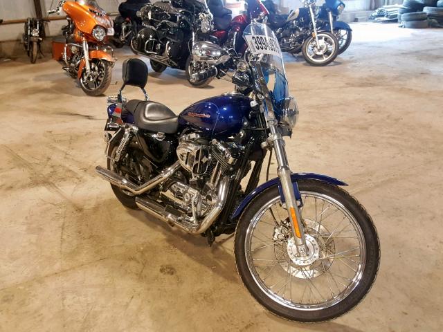 1HD1CGP196K410620 - 2006 HARLEY-DAVIDSON XL1200 C BLUE photo 1