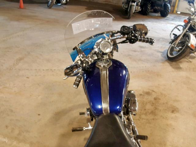 1HD1CGP196K410620 - 2006 HARLEY-DAVIDSON XL1200 C BLUE photo 5