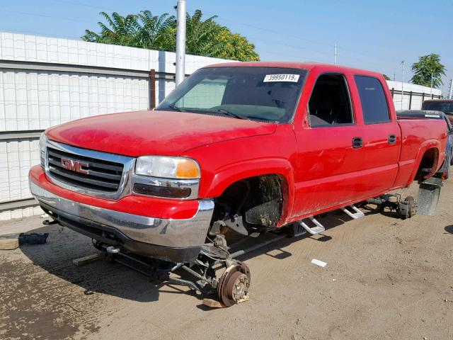 1GTGC13U72F116077 - 2002 GMC SIERRA C15 RED photo 2