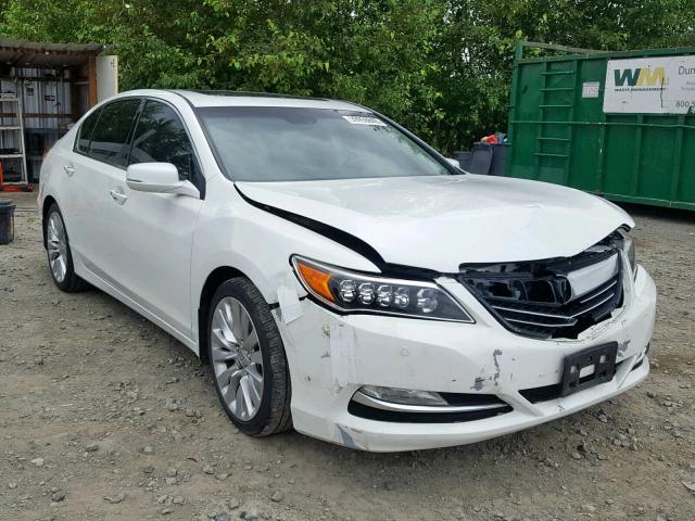 JH4KC1F91EC003618 - 2014 ACURA RLX ADVANC თეთრი ფოტო 1