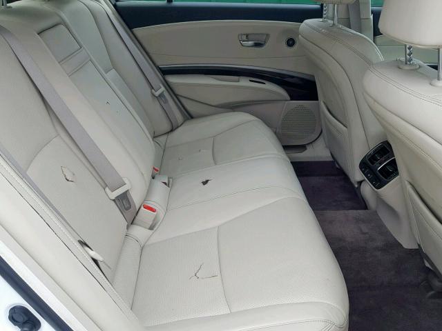 JH4KC1F91EC003618 - 2014 ACURA RLX ADVANC თეთრი ფოტო 6