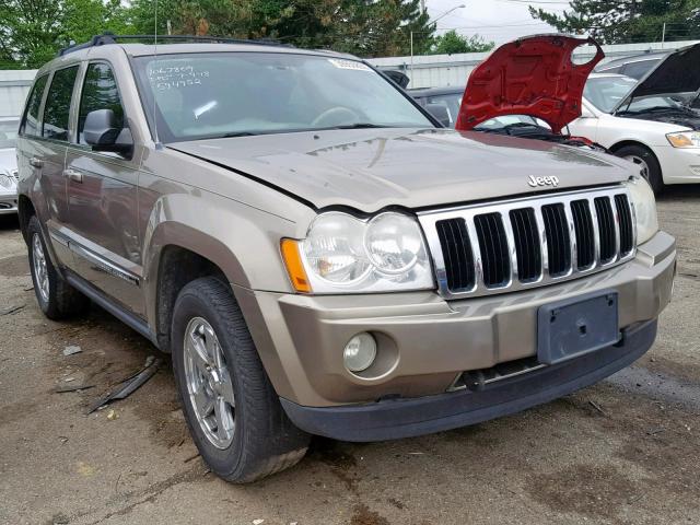 1J8HR58255C594952 - 2005 JEEP GRAND CHER TAN photo 1