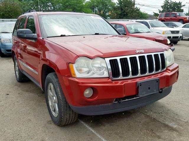 1J4HR58275C622672 - 2005 JEEP GRAND CHER RED photo 1