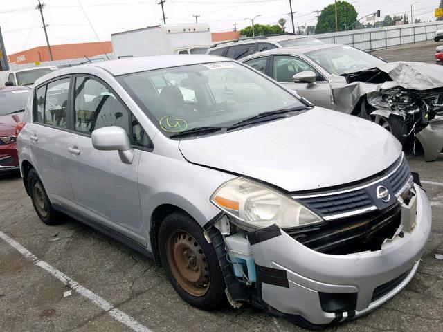 3N1BC13E97L385359 - 2007 NISSAN VERSA S SILVER photo 1