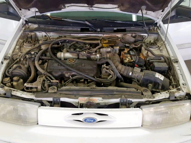 3FASP15J0SR100779 - 1995 FORD ESCORT LX WHITE photo 7