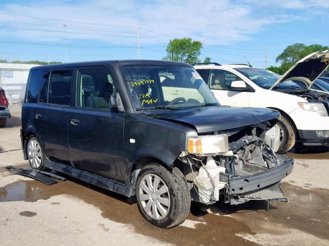JTLKT324850210956 - 2005 TOYOTA SCION XB GREEN photo 1