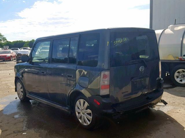 JTLKT324850210956 - 2005 TOYOTA SCION XB GREEN photo 3