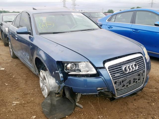 WAUDG74F85N104134 - 2005 AUDI A6 3.2 QUA BLUE photo 1