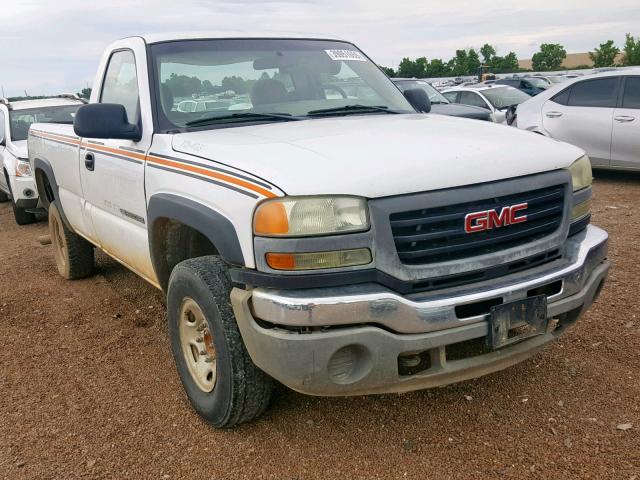 1GTHC24U04E287643 - 2004 GMC SIERRA C25 WHITE photo 1