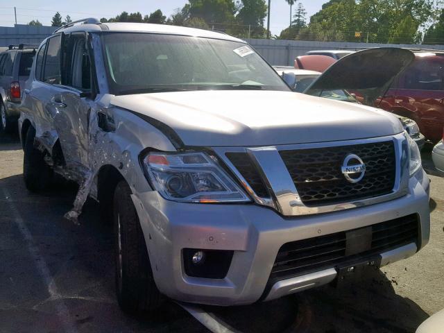 JN8AY2ND3H9003071 - 2017 NISSAN ARMADA SV SILVER photo 1