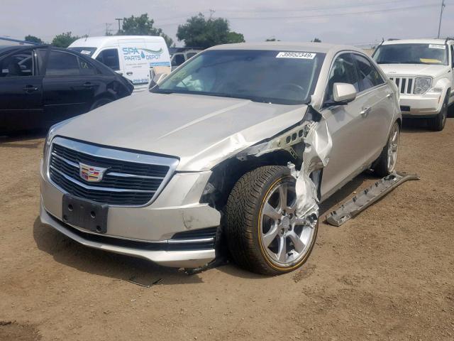 1G6AA5RA3G0110032 - 2016 CADILLAC ATS CREAM photo 2