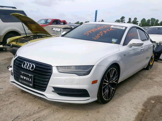 WAU22AFC8HN063952 - 2017 AUDI A7 PRESTIG WHITE photo 2