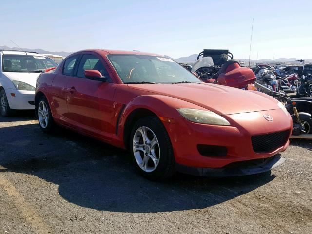 JM1FE17N540129053 - 2004 MAZDA RX8 RED photo 1