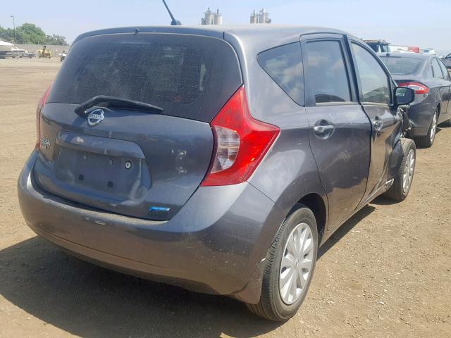 3N1CE2CP3GL367963 - 2016 NISSAN VERSA NOTE GRAY photo 4