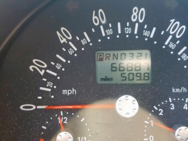 3VWCK21C73M439464 - 2003 VOLKSWAGEN NEW BEETLE YELLOW photo 8