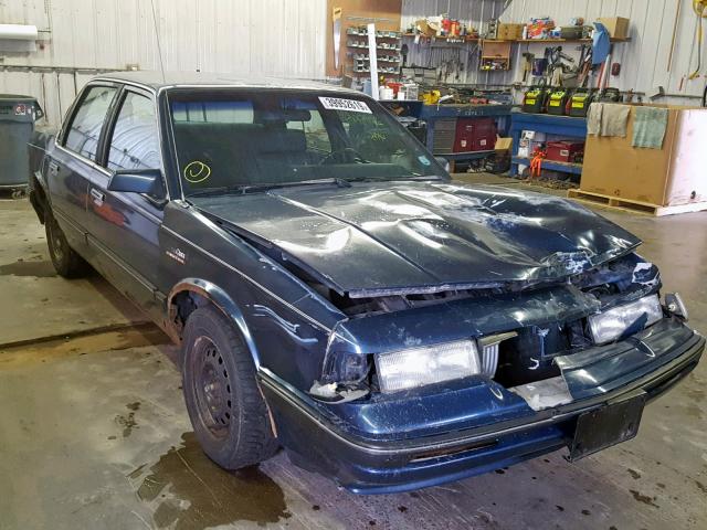 1G3AJ54N5L6338306 - 1990 OLDSMOBILE CUTLASS CI BLUE photo 1