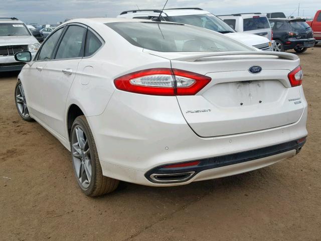 3FA6P0D91FR264048 - 2015 FORD FUSION TIT WHITE photo 3