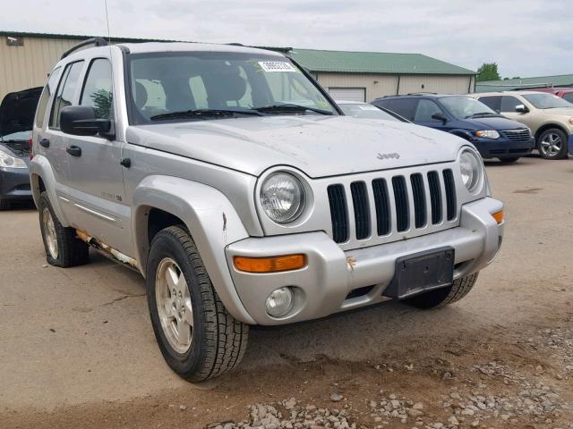 1J4GL58KX3W630161 - 2003 JEEP LIBERTY LI SILVER photo 1