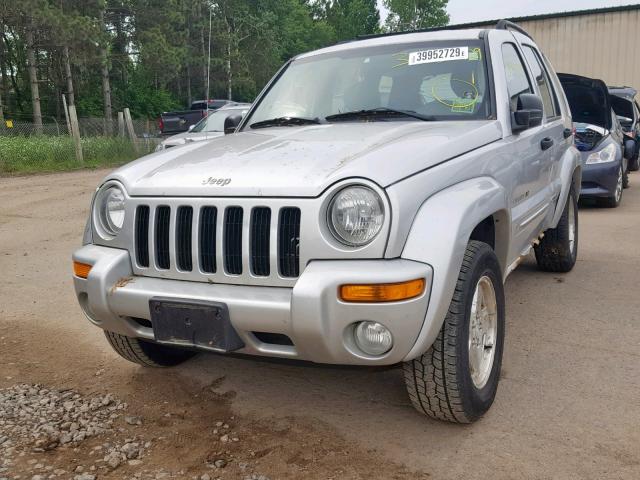 1J4GL58KX3W630161 - 2003 JEEP LIBERTY LI SILVER photo 2