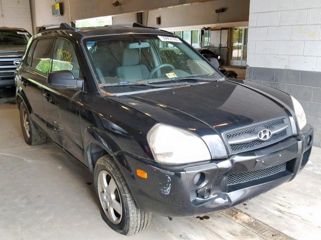 KM8JM12B66U394839 - 2006 HYUNDAI TUCSON GL BLACK photo 1