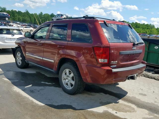 1J8GR48K28C234502 - 2008 JEEP GRAND CHER RED photo 3