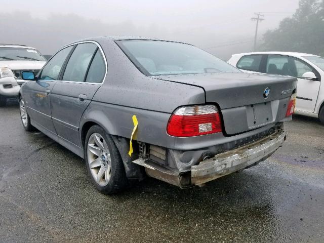 WBADT334X3GF43084 - 2003 BMW 525 I GRAY photo 3