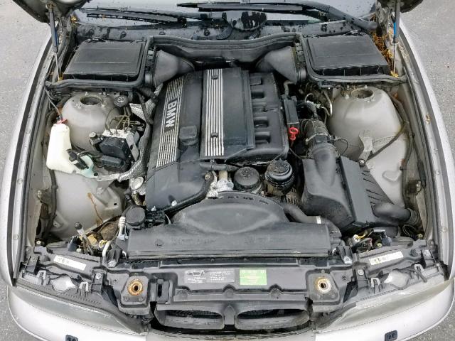 WBADT334X3GF43084 - 2003 BMW 525 I GRAY photo 7