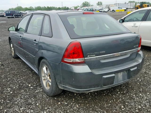 1G1ZT64855F171406 - 2005 CHEVROLET MALIBU MAX 灰色 照片 3