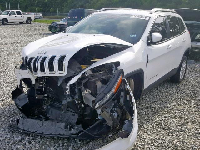 1C4PJLCB7FW621171 - 2015 JEEP CHEROKEE L WHITE photo 2