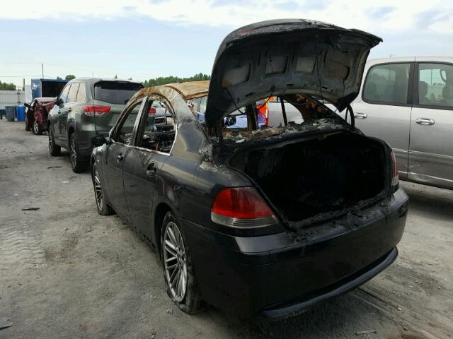 WBAGL63484DP69509 - 2004 BMW 745 I BURN photo 3