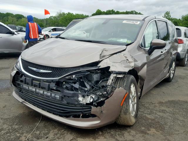 2C4RC1CG5HR644642 - 2017 CHRYSLER PACIFICA L GRAY photo 2