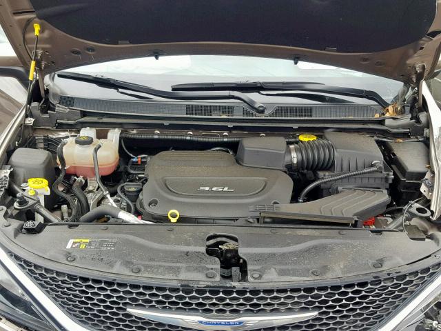 2C4RC1CG5HR644642 - 2017 CHRYSLER PACIFICA L GRAY photo 7