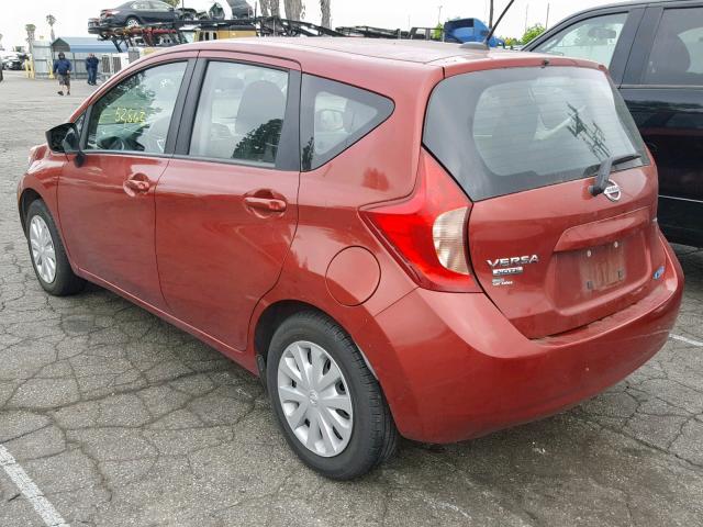 3N1CE2CP9GL352531 - 2016 NISSAN VERSA NOTE BURGUNDY photo 3