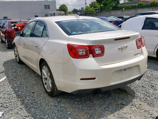 1G11H5SL3EF182811 - 2014 CHEVROLET MALIBU LTZ 白色 照片 3
