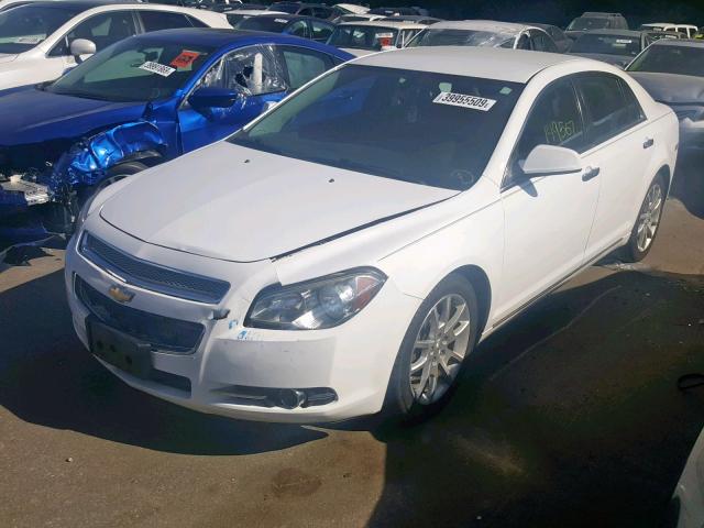 1G1ZE5EUXBF211443 - 2011 CHEVROLET MALIBU LTZ თეთრი ფოტო 2