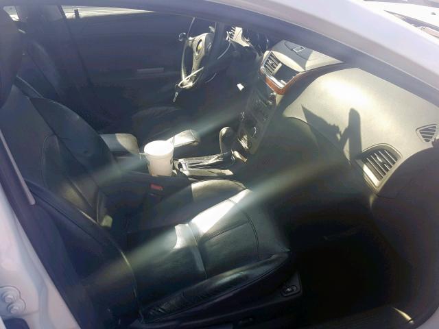 1G1ZE5EUXBF211443 - 2011 CHEVROLET MALIBU LTZ თეთრი ფოტო 5