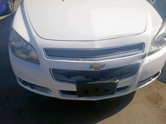 1G1ZE5EUXBF211443 - 2011 CHEVROLET MALIBU LTZ თეთრი ფოტო 9