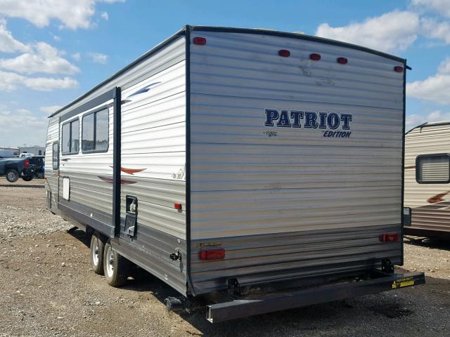 4X4TCKD22EK021983 - 2014 WILDWOOD CHEROKEE BEIGE photo 3