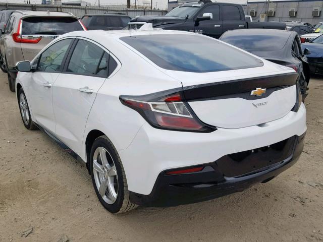 1G1RC6S59HU215464 - 2017 CHEVROLET VOLT LT WHITE photo 3