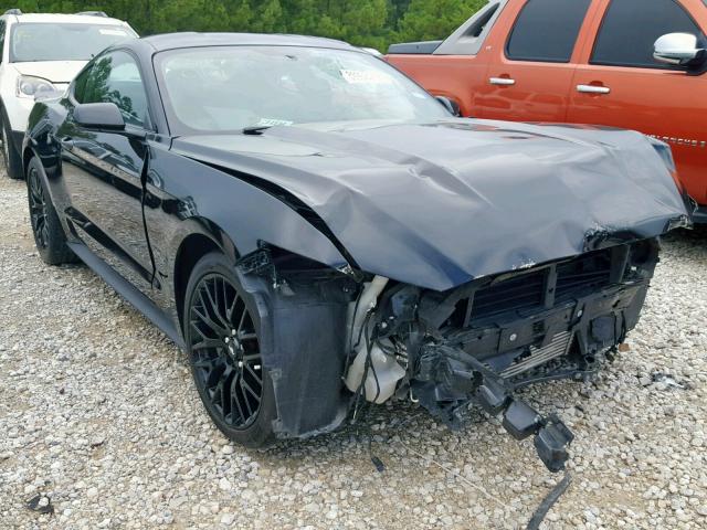 1FA6P8TH4F5338511 - 2015 FORD MUSTANG BLACK photo 1