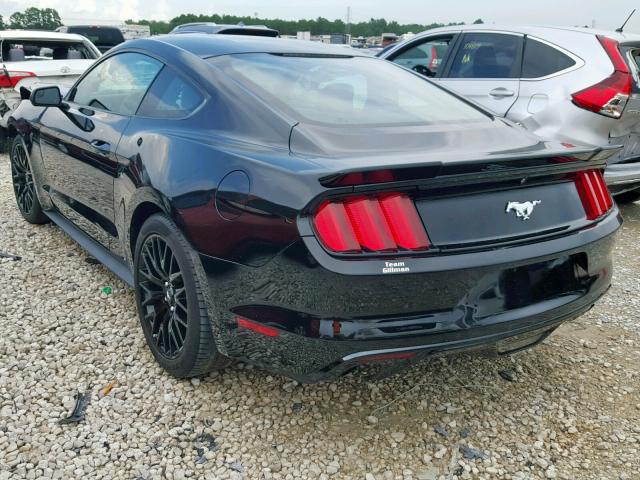 1FA6P8TH4F5338511 - 2015 FORD MUSTANG BLACK photo 3