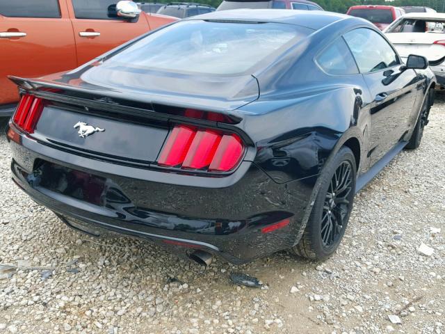 1FA6P8TH4F5338511 - 2015 FORD MUSTANG BLACK photo 4