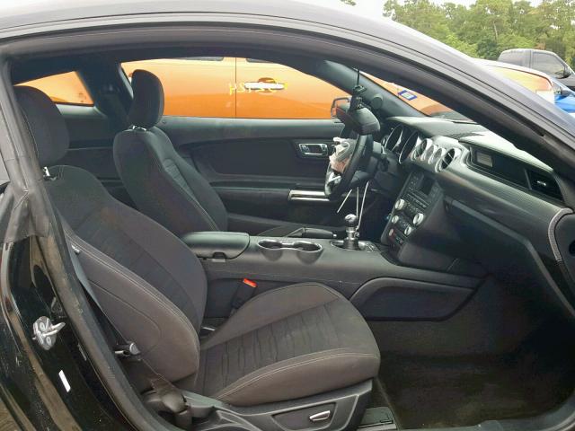 1FA6P8TH4F5338511 - 2015 FORD MUSTANG BLACK photo 5