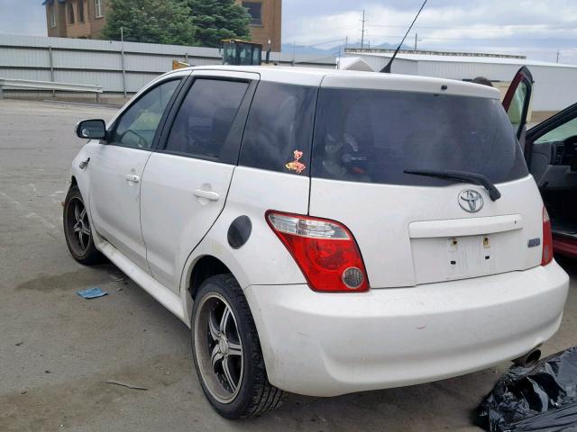 JTKKT604660137452 - 2006 TOYOTA SCION XA WHITE photo 3