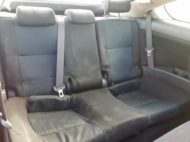 JTKDE167050035313 - 2005 TOYOTA SCION TC BLACK photo 6