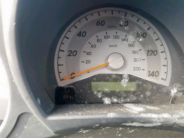 JTKDE167050035313 - 2005 TOYOTA SCION TC BLACK photo 8