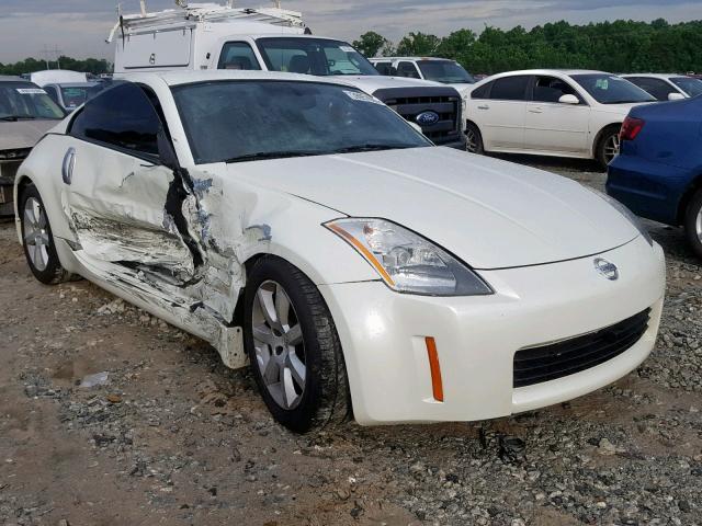 JN1AZ34D04T151534 - 2004 NISSAN 350Z COUPE WHITE photo 1